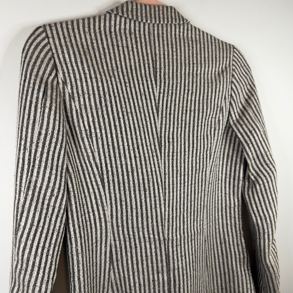Wolf & Badger Silk Linen Blazer Vulto Amsterdam Size 34R Extra Small XS - Picture 8 of 10